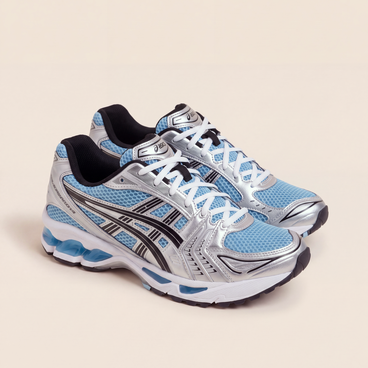 ASICS Gel-Kayano 14 in Arctic Sky / Pure Silver